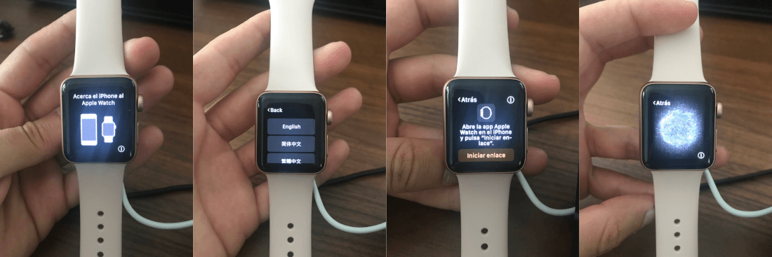 que hacer si no puedo enlazar mi apple watch