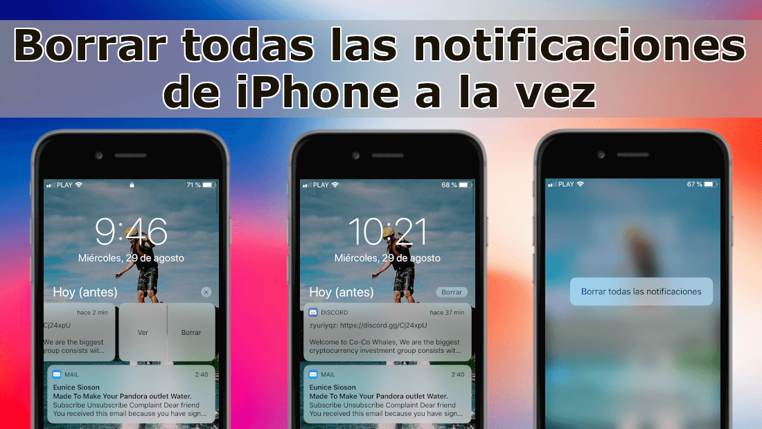 Como Borrar Todas Las Notificaciones De Iphone A La Vez Ios