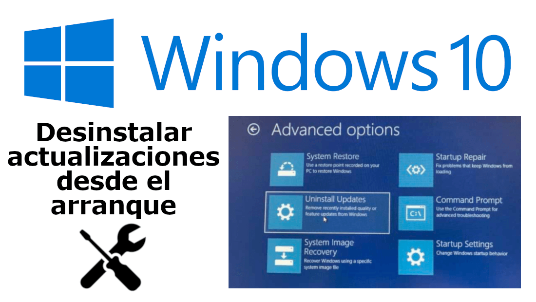 Conozca como desinstalar actualizaciones de Windows 10 desde cmd
