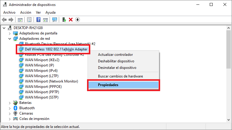 Activar wifi automáticamente al iniciar windows 10