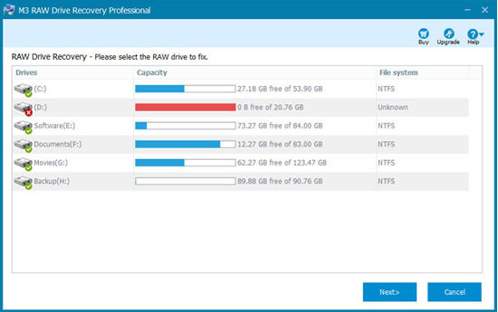 M3 Raw Drive Recovery Full Crack