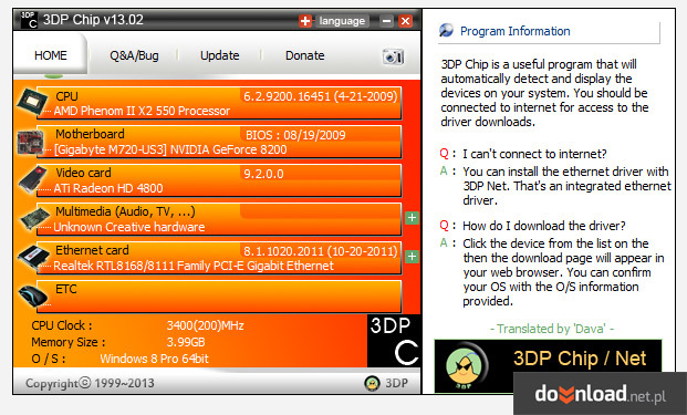 3dp chip download