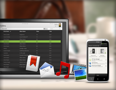 HTC Sync | Descargar | Sincronización De Datos