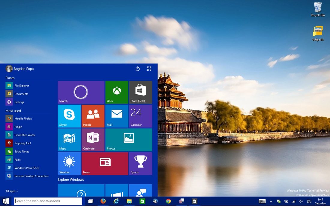 Como descargar e instalar Windows 10 Technical Preview 9926 el cual incluye el asistente de voz cortana