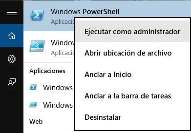 Utilizar PowerShell para desisntalar apps predeterminadas en Windows 10