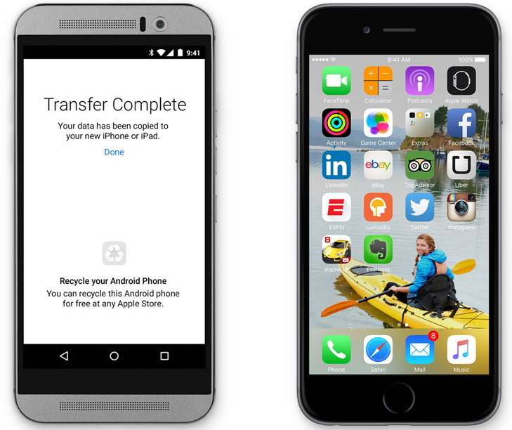 Move to iOS para migrar tus datos de Android a iPhone