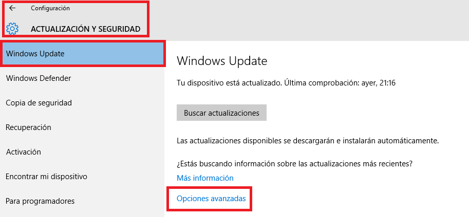 Windows 10 comparte los archivos de tu ordenador para favorecer la actualización de otros equipos