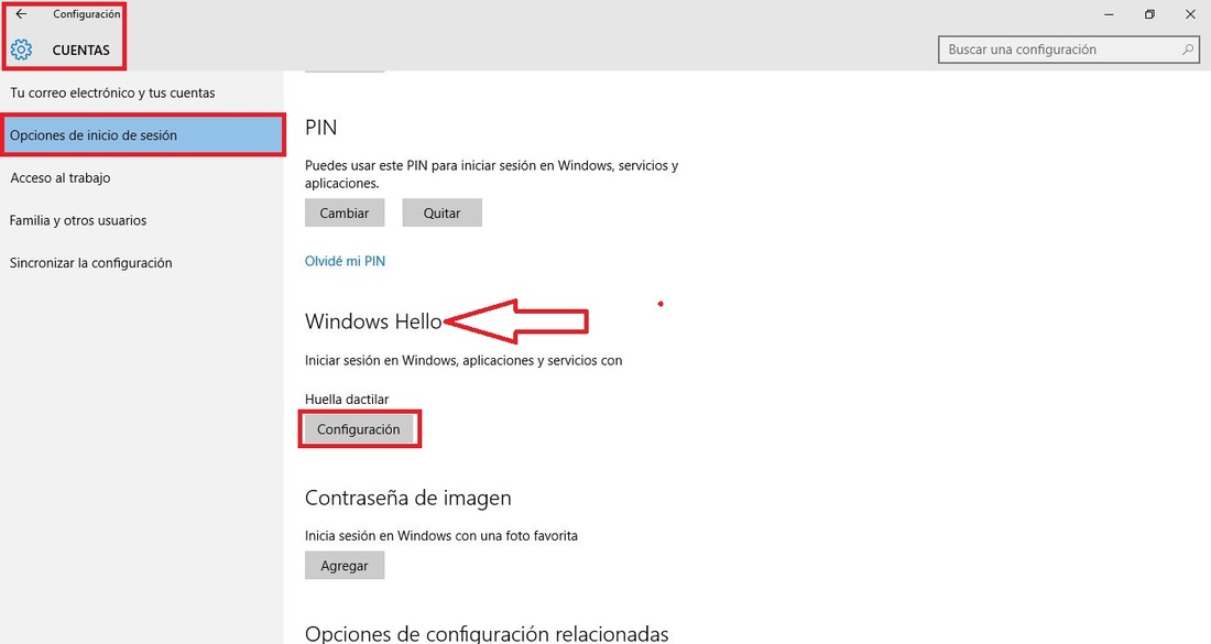 Como Iniciar Sesión En Windows 10 Con Tu Huella Dactilar Windows Hello 6005