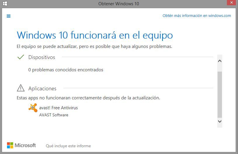Como comprobar si tu equipo o PC es compatible con el nuevo sistema operativo Windows 10