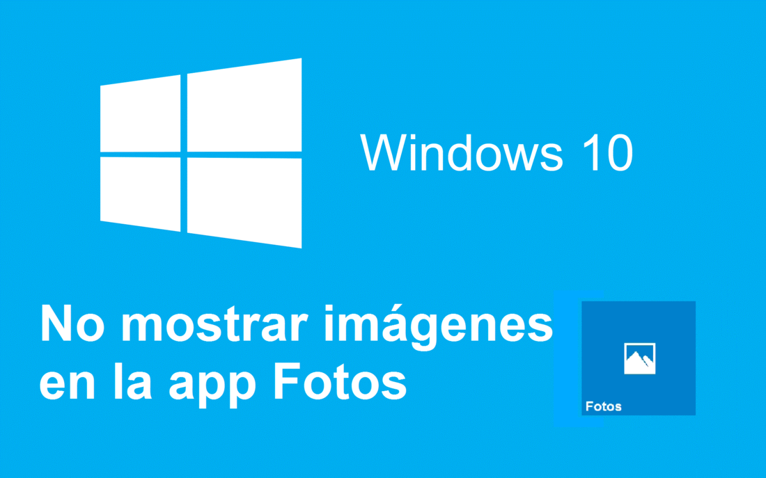 Dejar de mostrar las fotos de tu ordenador o OneDrive  en la app Fotos de Windows 10