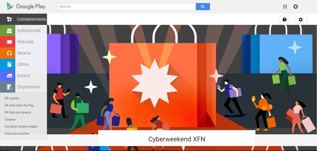 Black Friday y ciberWeekend en Google Play