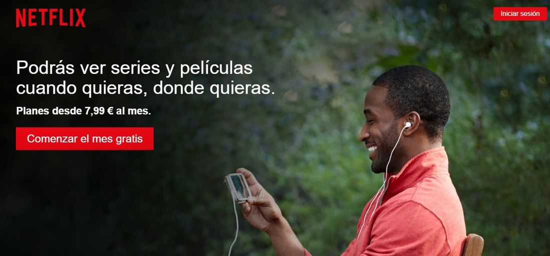 Prueba gratis durante un mes Netflix España sin tarjeta de credito