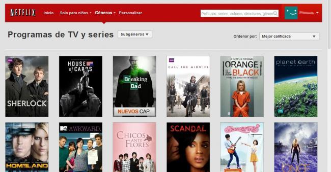 Disfruta de peliculas y series de televisión en Netflix España 