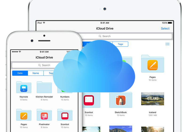 iCloud Drive para iOS 9 tanto en iPhone como en iPad