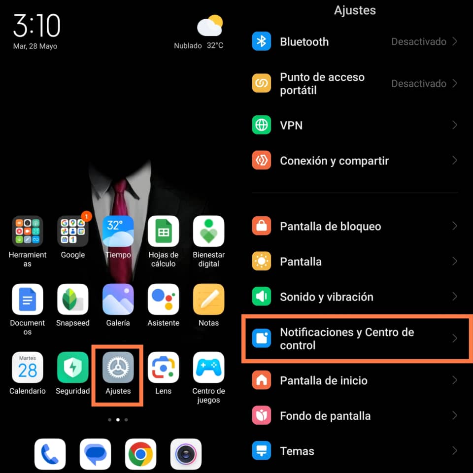 Android permite desactivar las notificaciones dejen de mostrarse en la pantalla de bloqueo