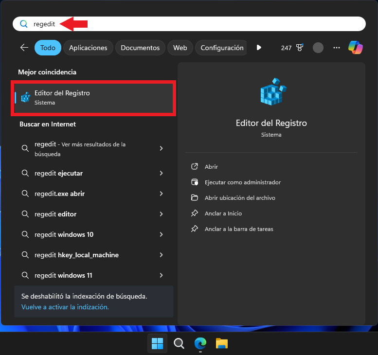 habilitar el modo de espera moderno de Windows 11