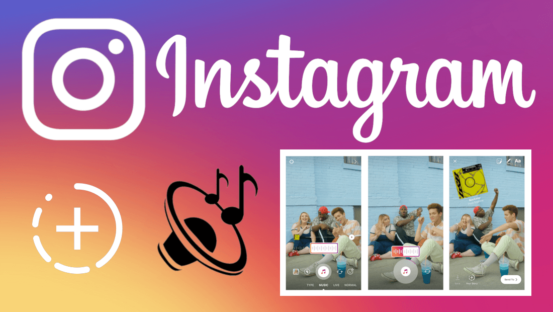 como poner musica a las fotos y videos de tus historias de Instagram