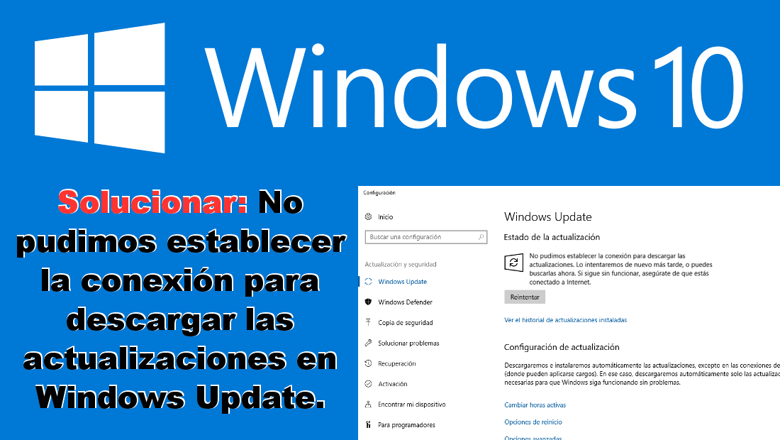 como solucionar errores en windows update con los servidores