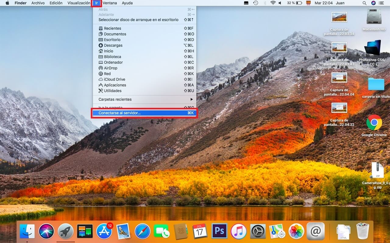 compartir archivo entre mac y windows