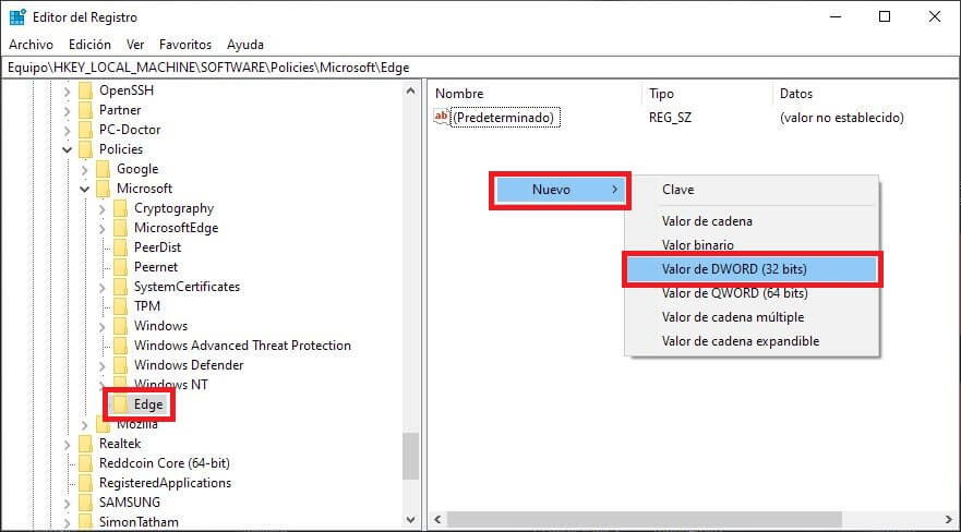 Microsoft Edge permite desactivar la posibilidad de añadir perfiles en Edge