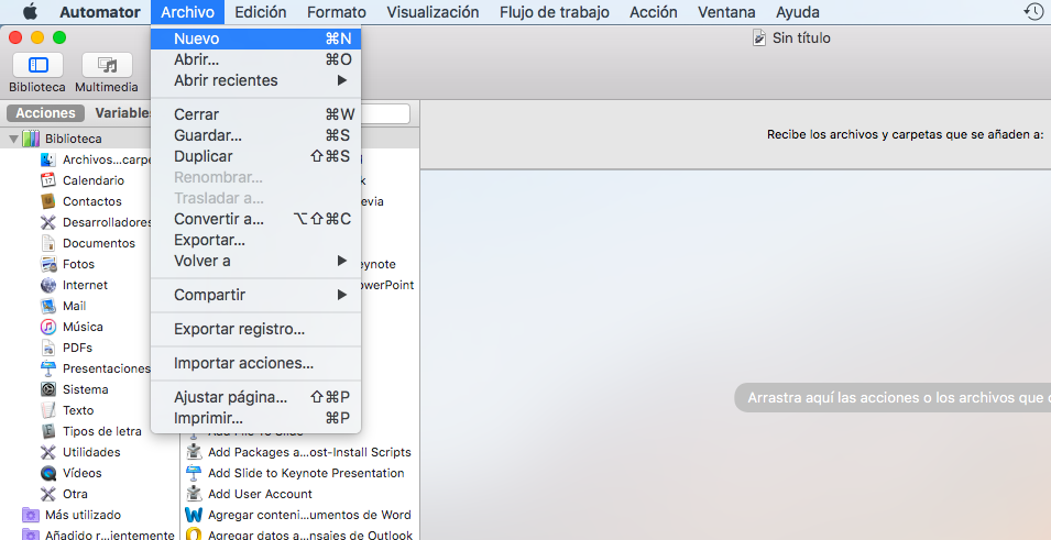 mac permite mover archivos entre carpetas de forma automatica