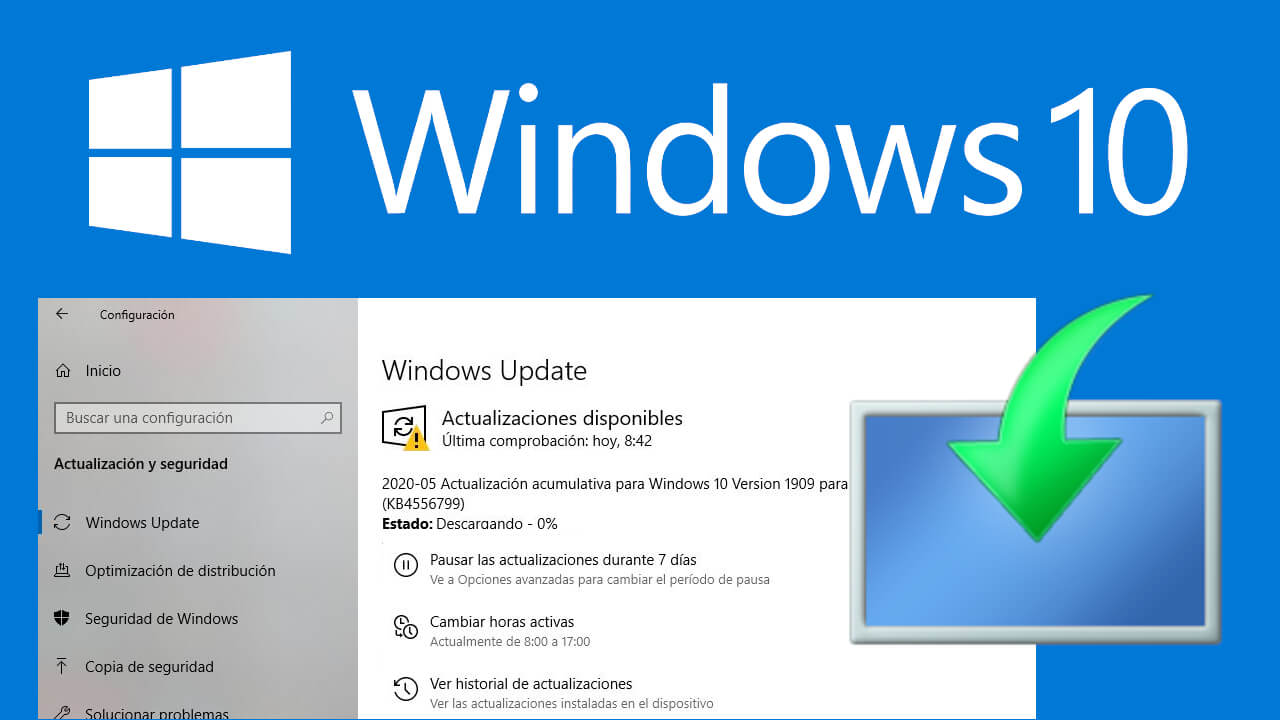 solución Windows 10 atascada al 0%