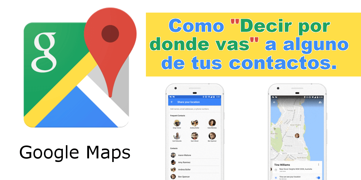 Como compartir la ubicación o ruta en tiempo real con Google Maps en Android e iOS