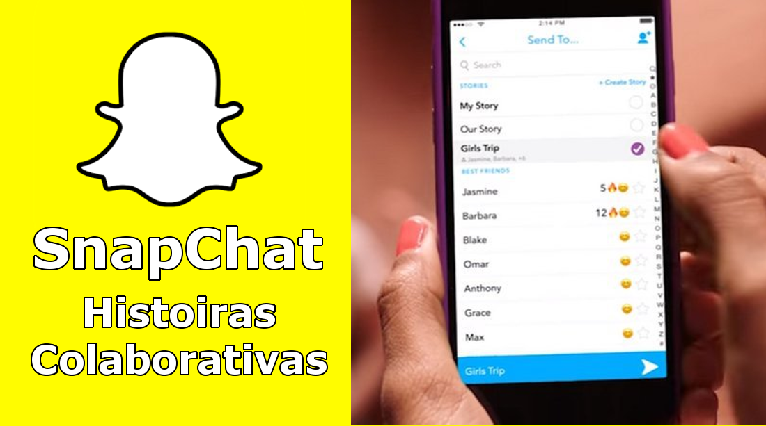 activar las nuevas historias colaborativas de snapchat