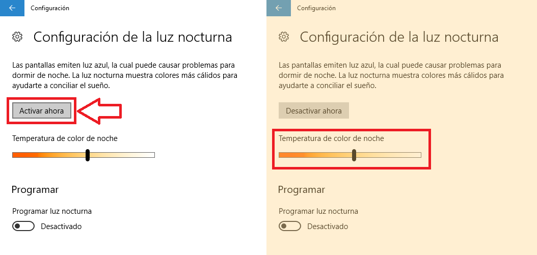 Cómo habilitar la luz nocturna en Windows 10 y 11