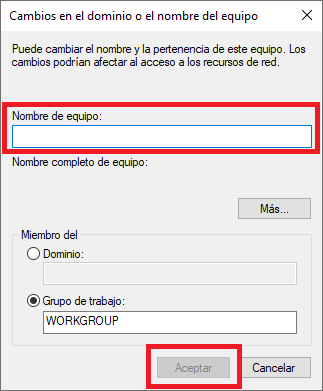windows 10 permite cambiar el nombre de tu ordenador