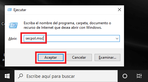 activar la opción de apagado de Windows 10 en la pantalla de bloqueo