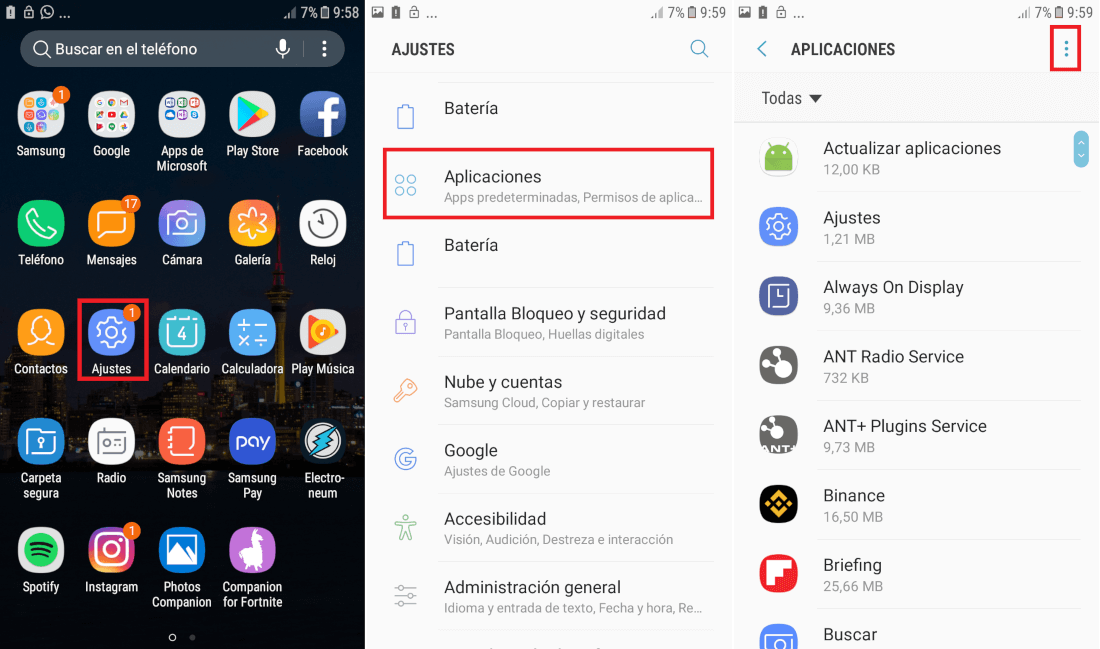 desactivar los permisos de ubicacion de apps en android 