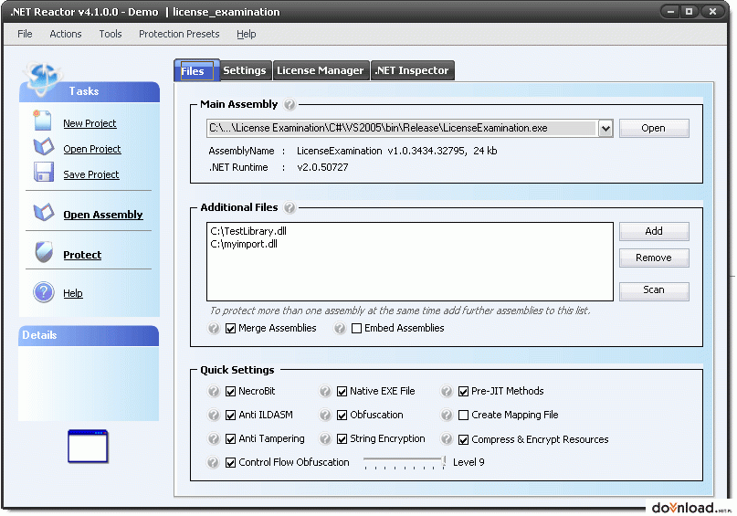 Action net. Net Reactor. Файл protect dll. Net.exe. Net Reactor Unpacker.