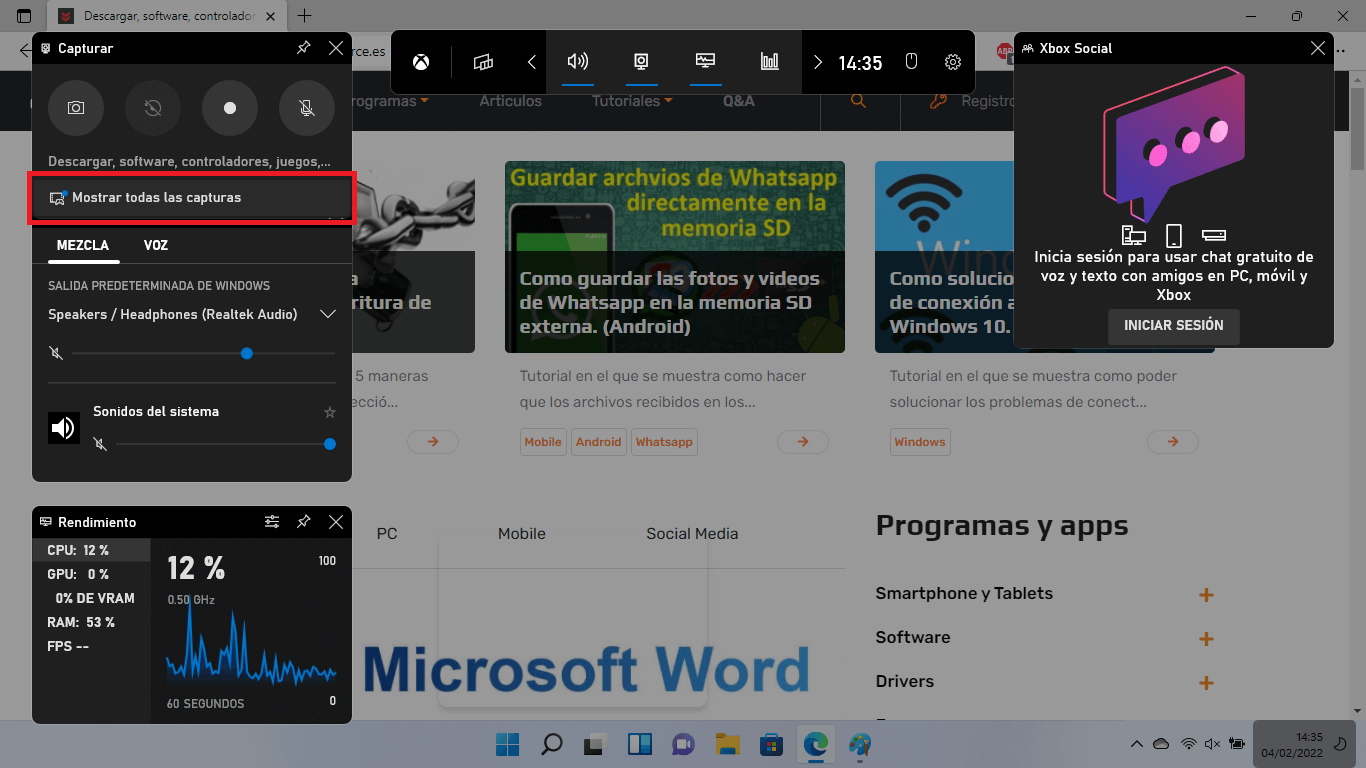 Como Grabar La Pantalla Del Pc Con Windows 11 Sin Programa 1846