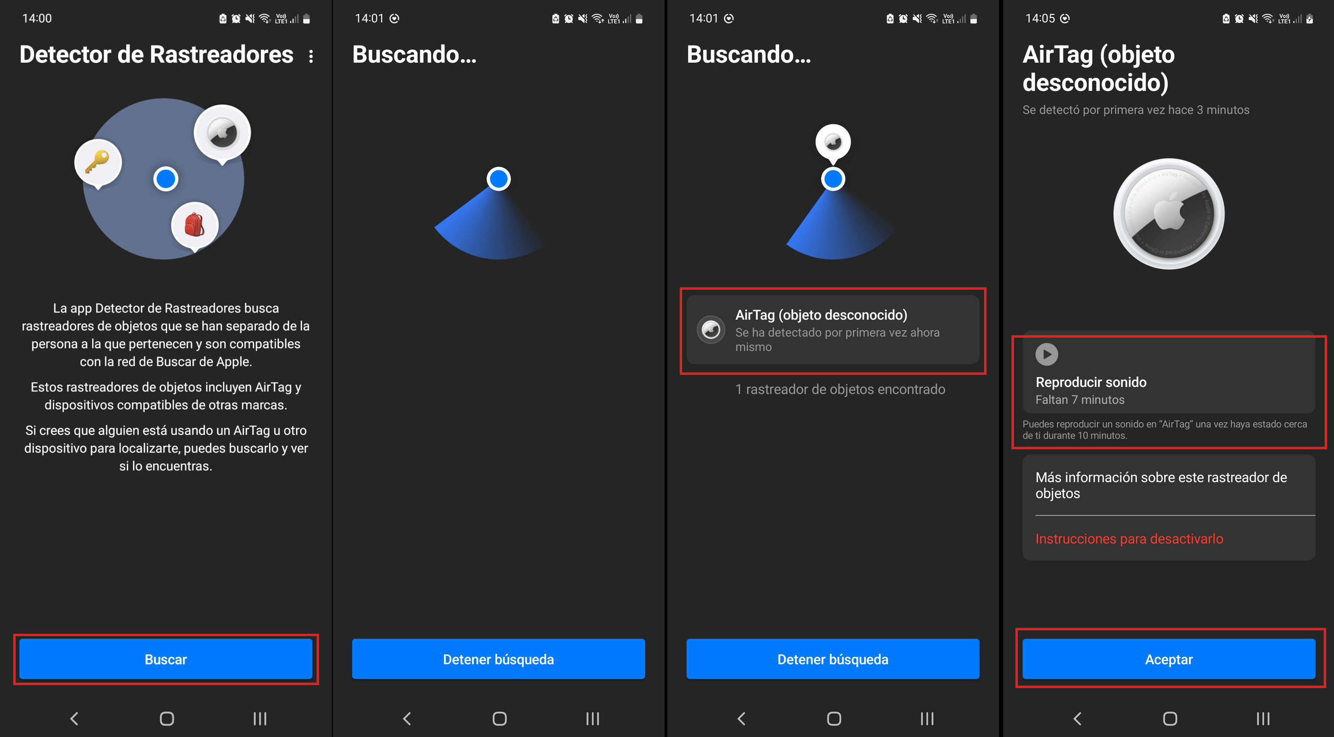Como conectar y usar AirTag en tu iPhone y Android